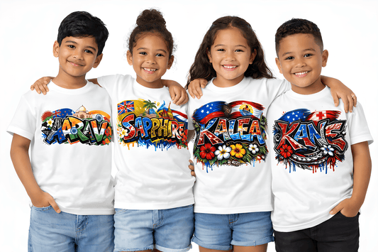 Kids Custom Tees - Poly Mama Creations